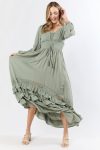 Lucky To Have You Sage Maxi Dress SALE